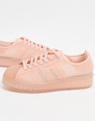 adidas superstar jelly pink