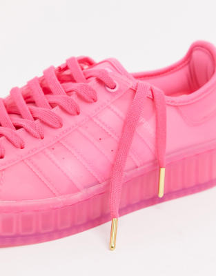 all pink adidas superstar
