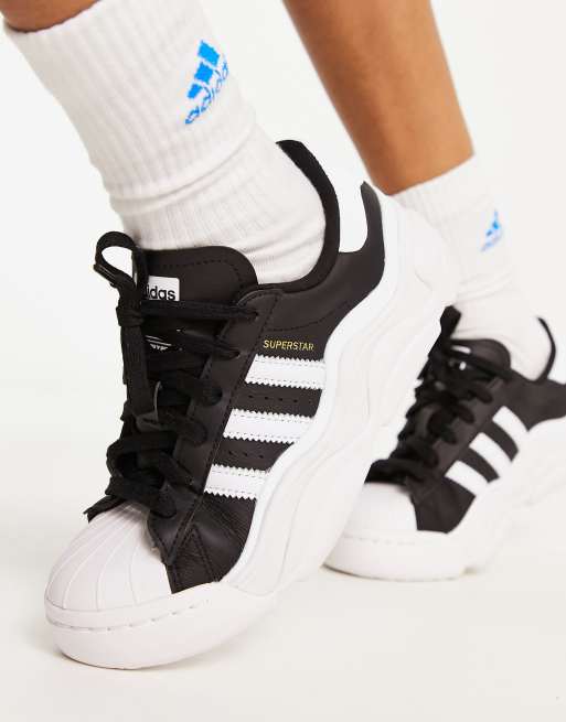 Adidas superstar store chunky sole