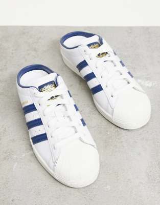 adidas superstar mules white