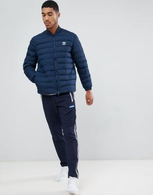 adidas superstar jacket navy