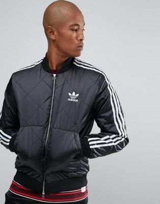 adidas Originals Superstar Quilted Jacket In Black BS3020 | ASOS