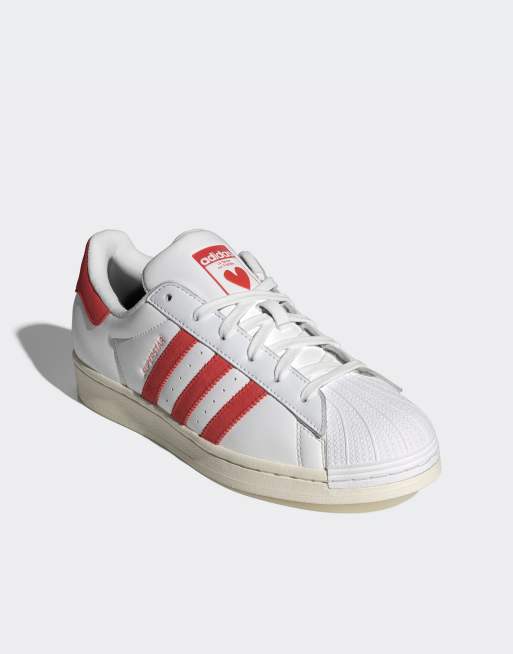 adidas Originals Superstar Schoenen in wit ASOS