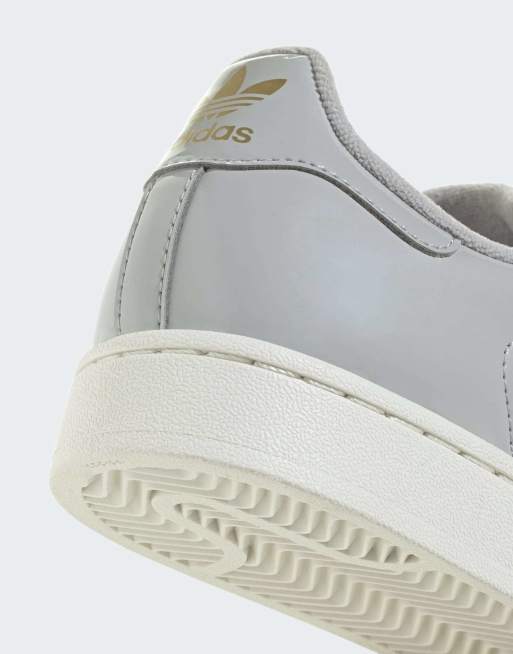 adidas Originals Superstar Schuhe in Grau, Clear Pink und Wollweiß, 4 von 4