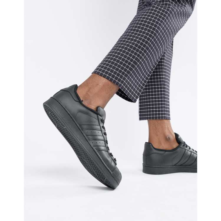 adidas Originals Superstar Schwarze Sneaker af5666 ASOS
