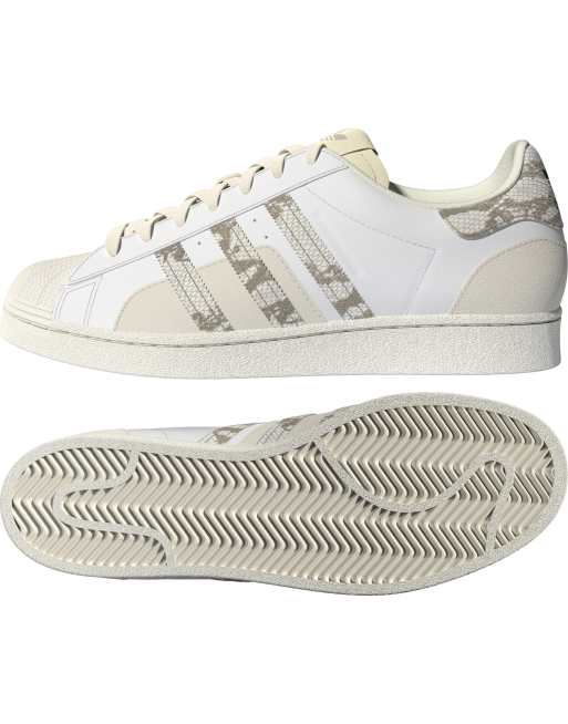 Adidas superstar 80s outlet premium snake print trainer