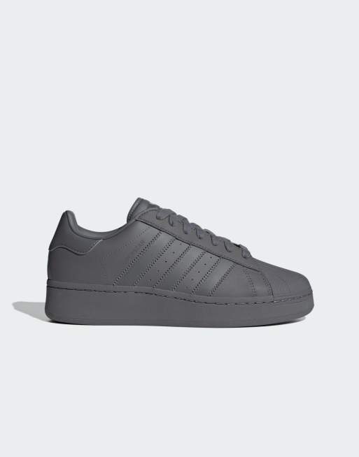 All grey adidas superstars on sale