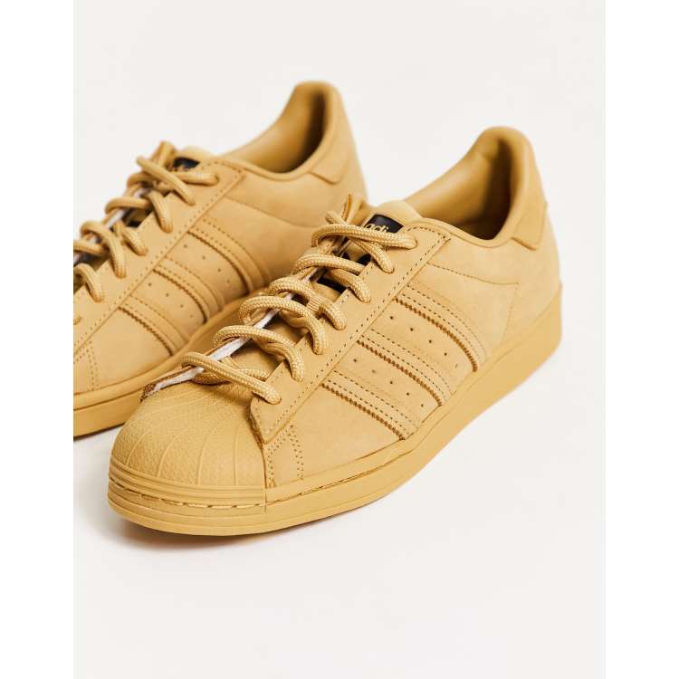 adidas Originals superstar sneakers in beige