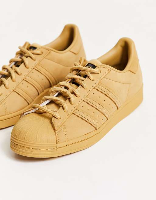 adidas Originals superstar sneakers in beige ASOS