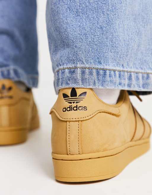 adidas gazelle silver green womens Superstar II Sneakers Beige