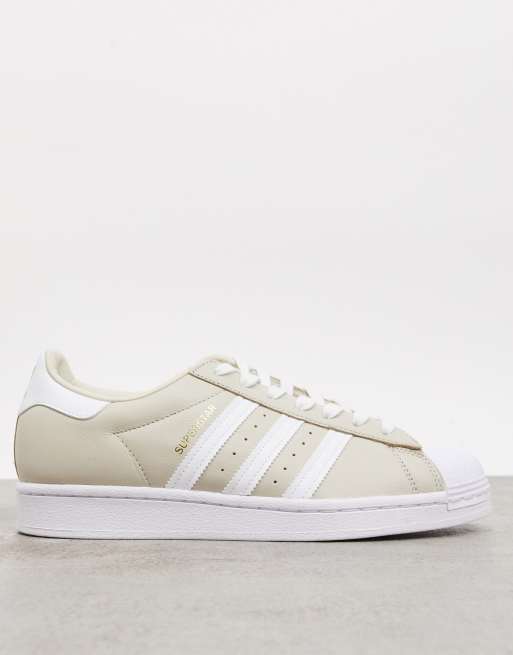 adidas Originals superstar sneakers in beige | ASOS