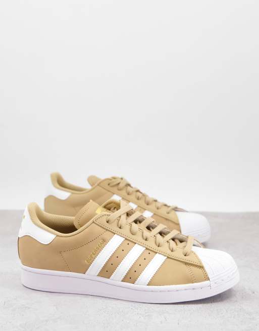 Adidas originals superstar on sale beige