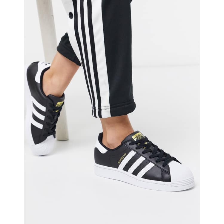 Black and hotsell white adidas outfit