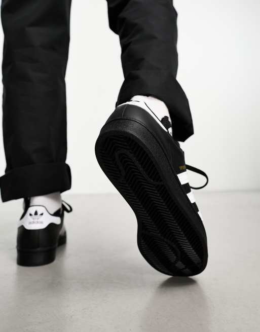 adidas Originals Superstar sneakers in black and white ASOS