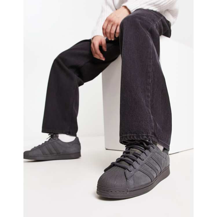 adidas Superstar sneakers in gray | ASOS