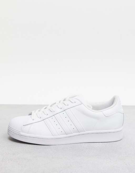 Adidas superstar triple on sale white