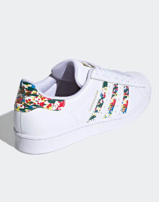 adidas superstar paint splash