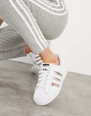 adidas originals superstar transparent