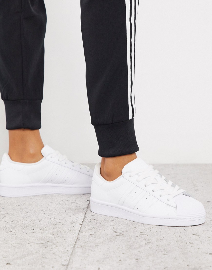 adidas Originals Superstar sneakers in white