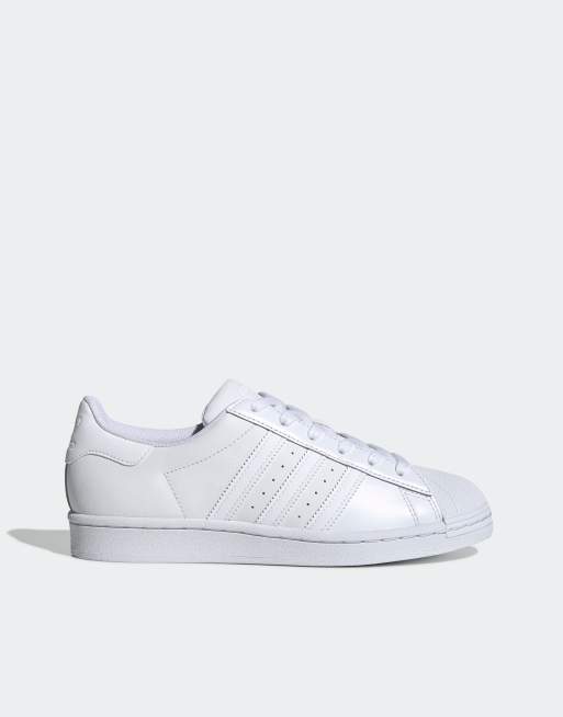 Adidas originals white shop shoes for women