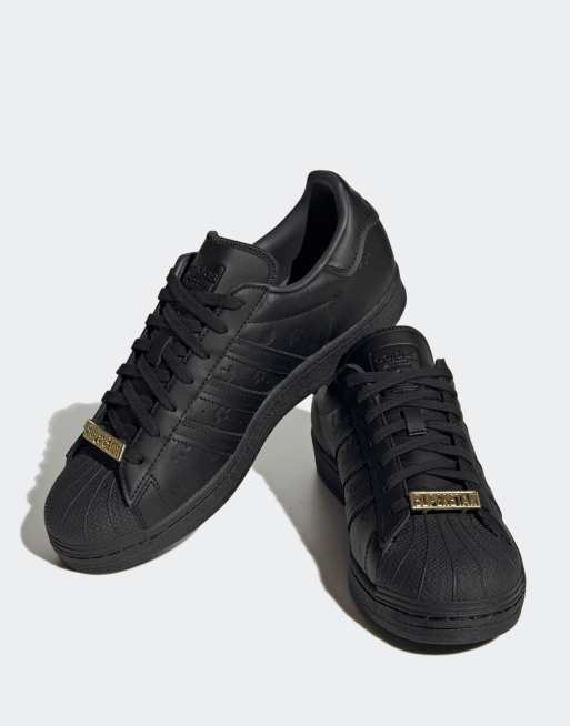 Adidas originals hotsell superstar 2 black