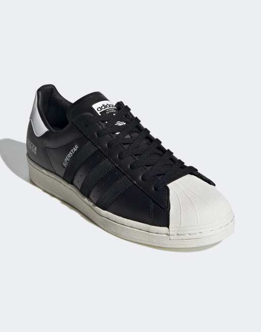 adidas Originals Superstar sneakers signature series in black