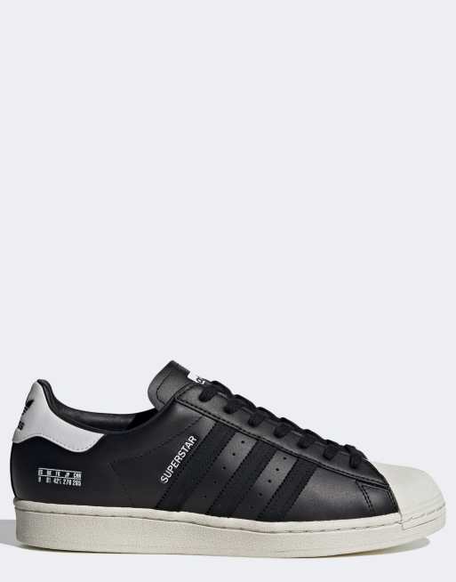 adidas Originals Superstar sneakers signature series in black