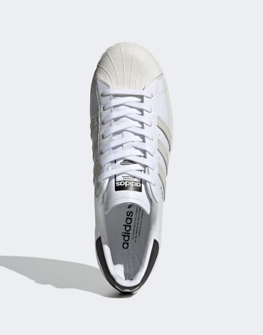 adidas Originals Superstar sneakers signature series in white