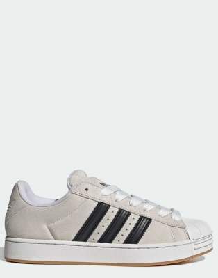  Superstar st shoes in crystal white / core black / g