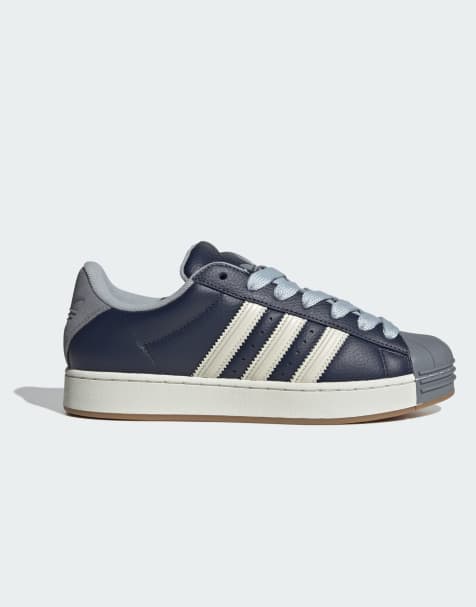 adidas Originals - Superstar ST - Sneakers blu navy e bianco sporco - view 1
