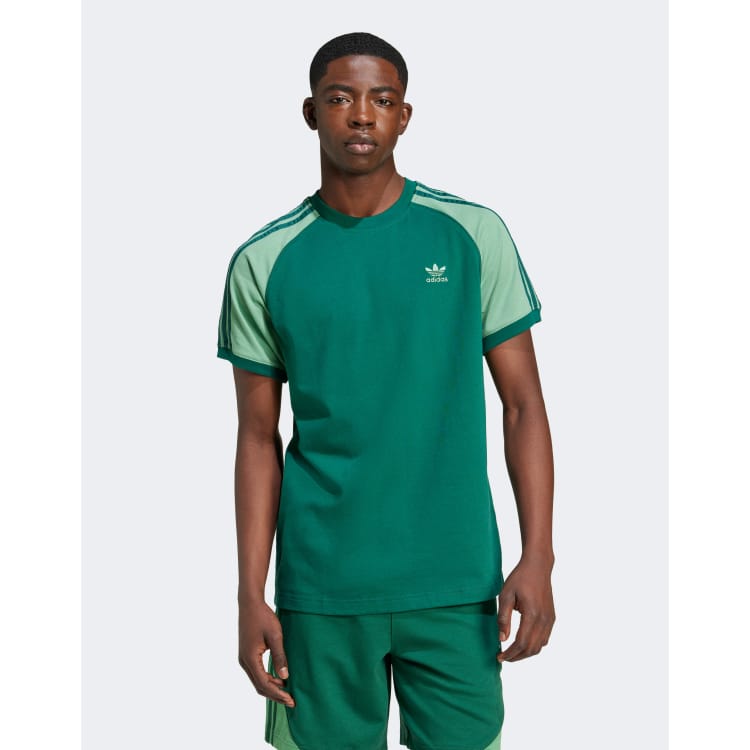 adidas Originals Superstar T shirt in green ASOS