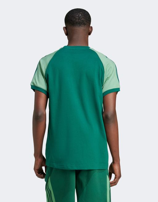 adidas Originals Superstar T shirt in green