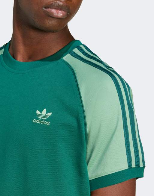 adidas Originals Superstar T shirt in green