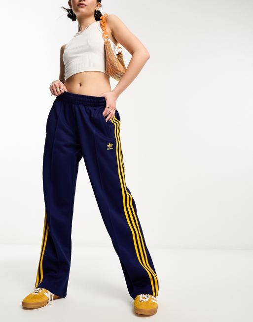 Adidas superstar track pants navy sale