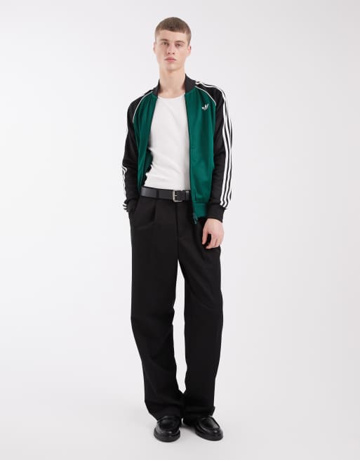 adidas gazelle silver green womens Adidas Bob Marley Track Jacket Green main image 1