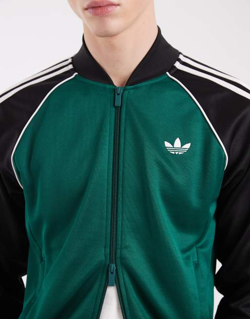 adidas gazelle silver green womens adidas Toddlers' Adicolor SST Track Suit, Boys', 12M, Green main image 1