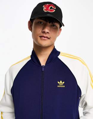 Originals superstar mens track jacket white/collegiate navy clearance s19173