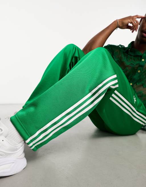 adidas Originals superstar track pant in green