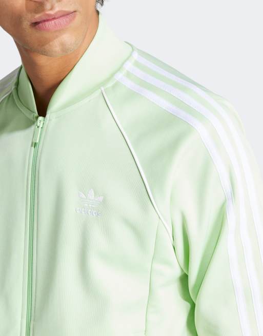 Mint green adidas tracksuit womens hotsell