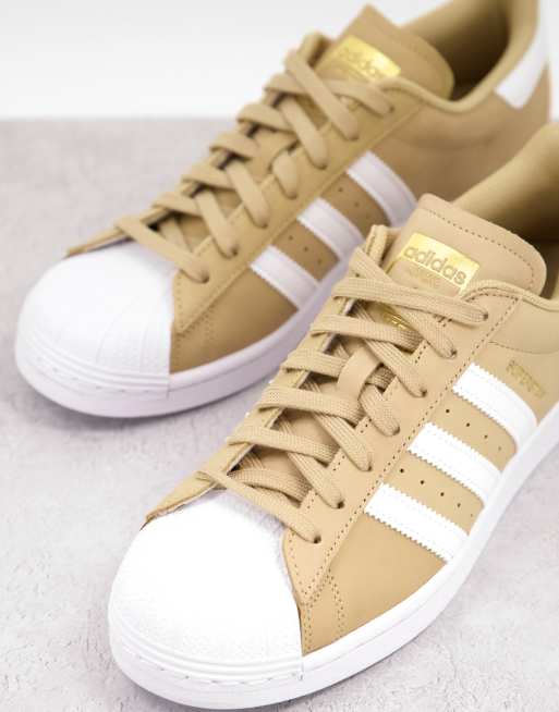 Adidas superstar store 2 beige