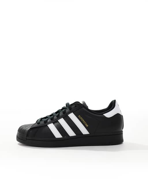 Men's black clearance superstar