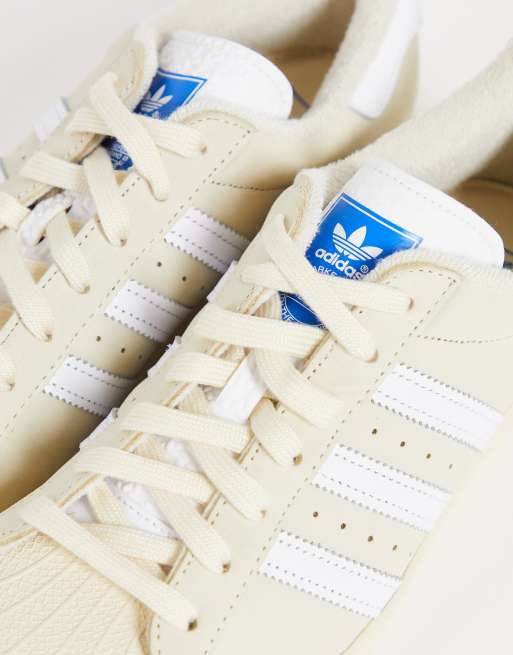 Mens cream store adidas trainers