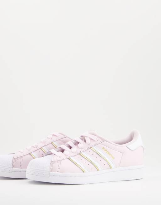 Superstar shoes pale on sale pink