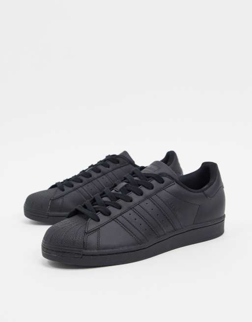 Plain best sale black superstars