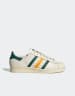 adidas Originals Superstar Sneakers in wit met groene en gele