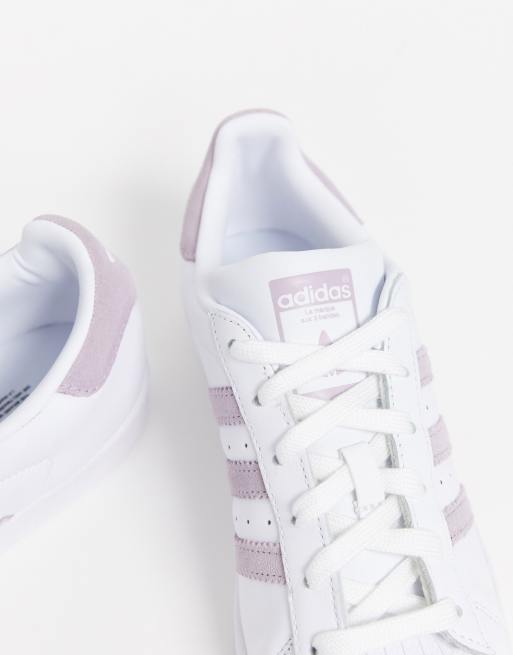 Originals superstar trainers clearance in white and lilac