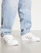 All white superstar on sale adidas