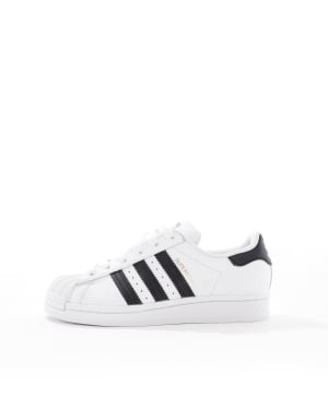 adidas Originals Superstar trainers in white