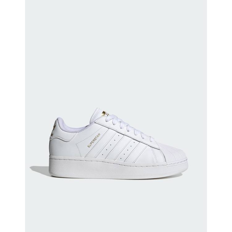 adidas Originals superstar trainers in white ASOS