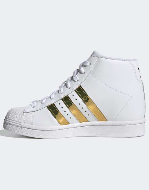 adidas Originals Superstar Up sneakers in white ASOS